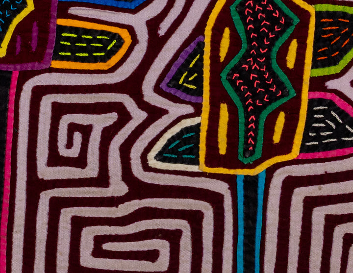 Burgundy And White Madison Avenue Traffic Light Mola
