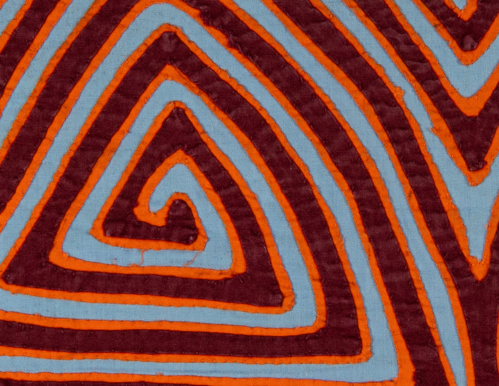 Burgundy Orange And Blue Dinosaur Eggs Mola