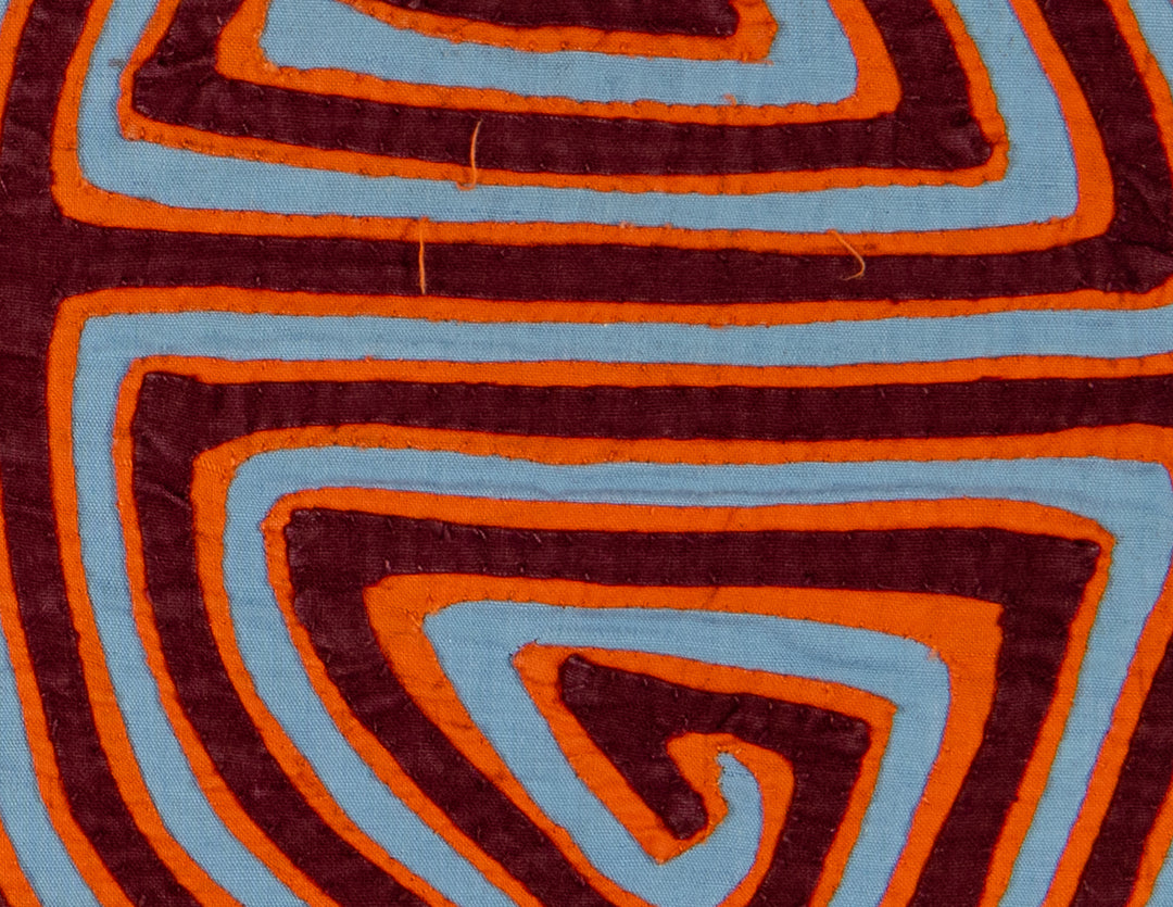 Burgundy Orange And Blue Dinosaur Eggs Mola