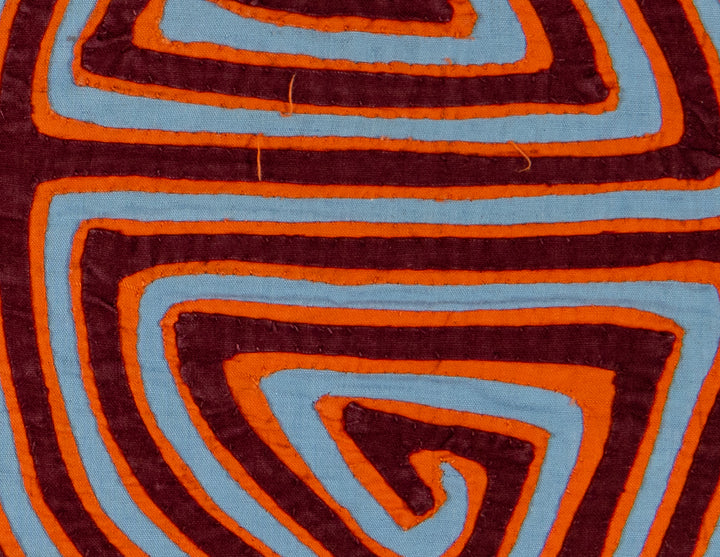 Burgundy Orange And Blue Dinosaur Eggs Mola