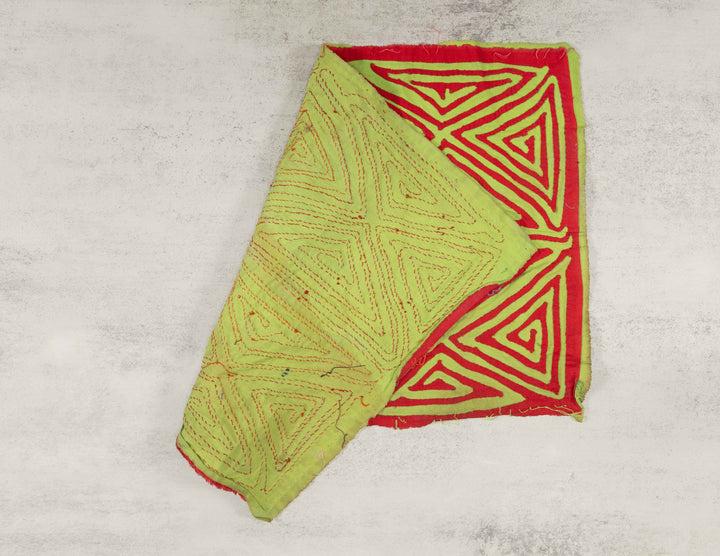 Red And Chartreuse Classic Design Mola