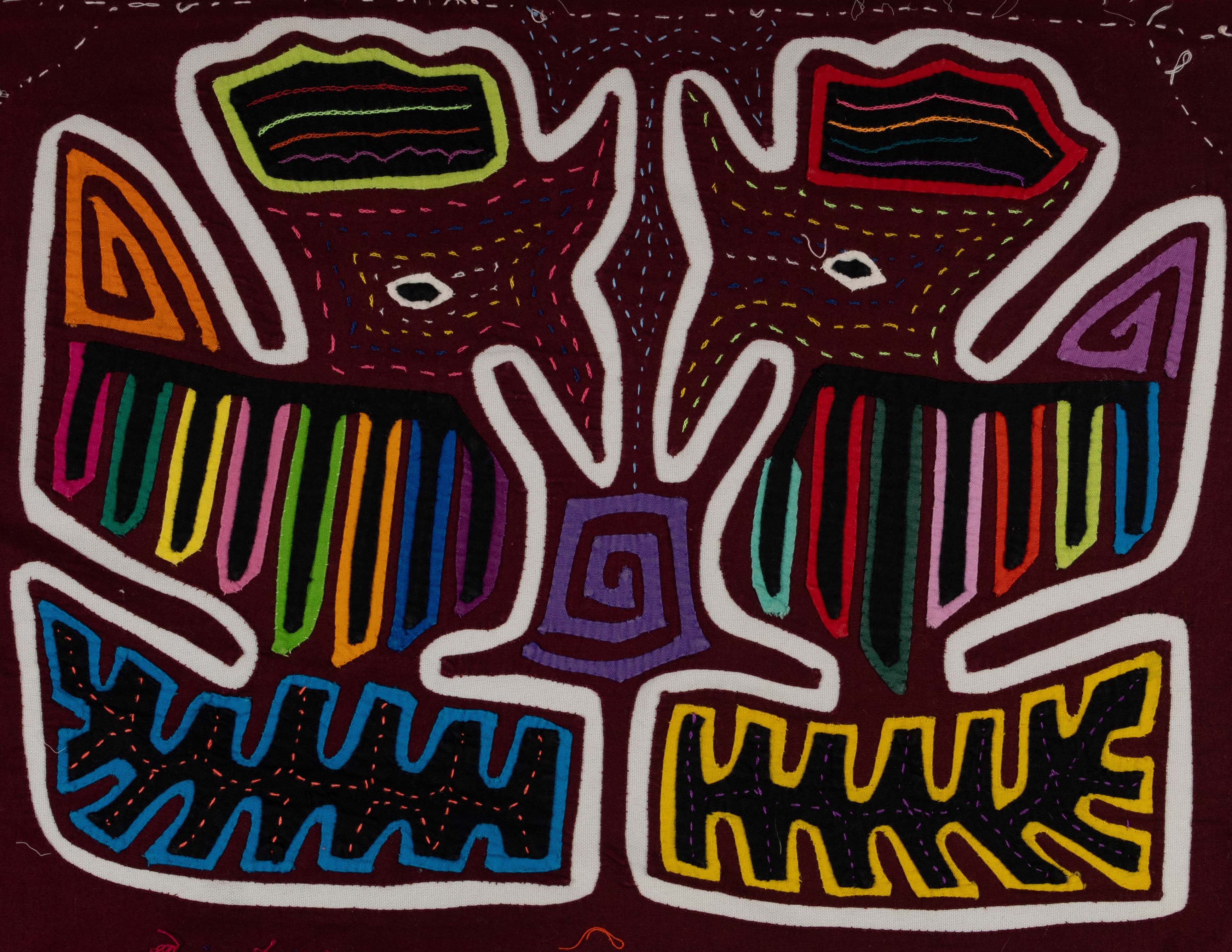 Burgundy And White Princely Rascals Of the Jungle Mola – TraderBrock