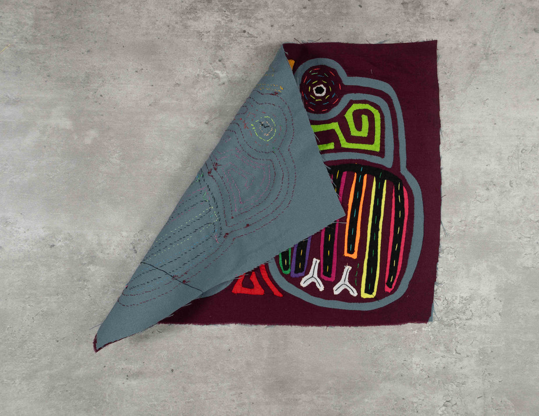 Burgundy And Gray Gossip Bird Mola