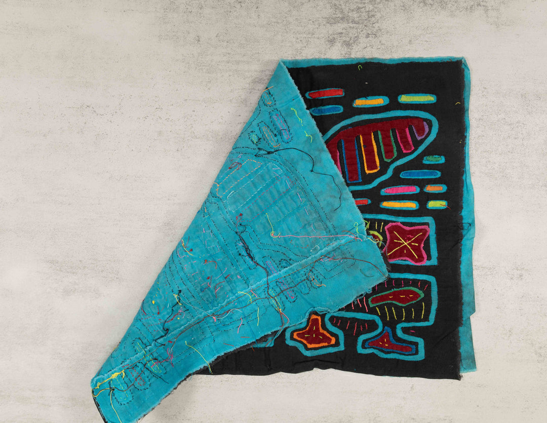 Black And Turquoise Thunderbird Mola