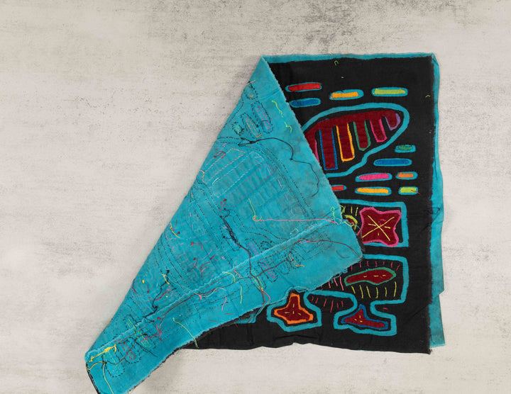 Black And Turquoise Thunderbird Mola