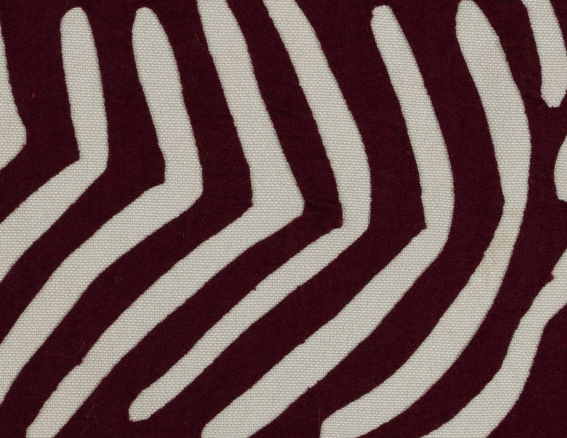 Maroon And White Boat People Mola