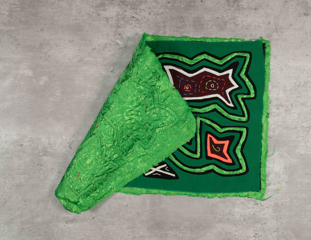 Green Kite With Eyes Mola