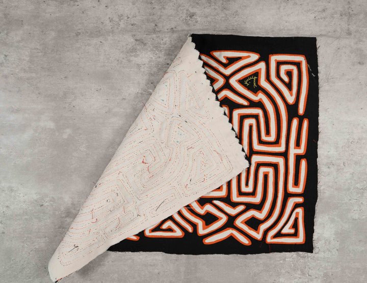 Black Orange And White Classic Design Mola