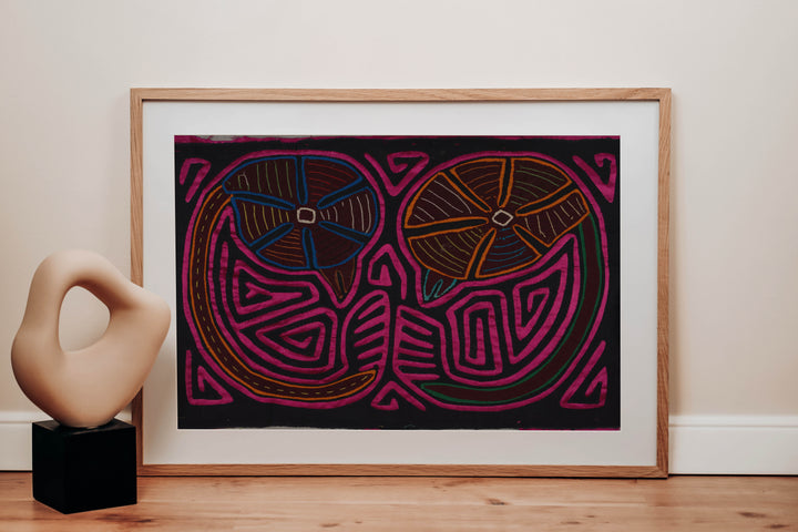 Black And Pink Twin Embryo Mola