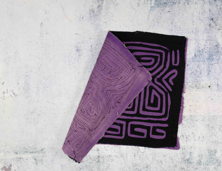 Black And Purple Classic Design Mola