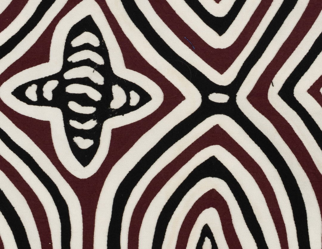 Black Maroon And White Classic Design Mola