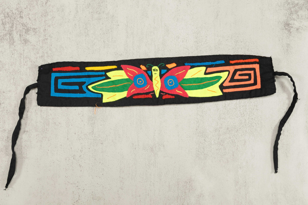 Panama Mola Headband Buttefly