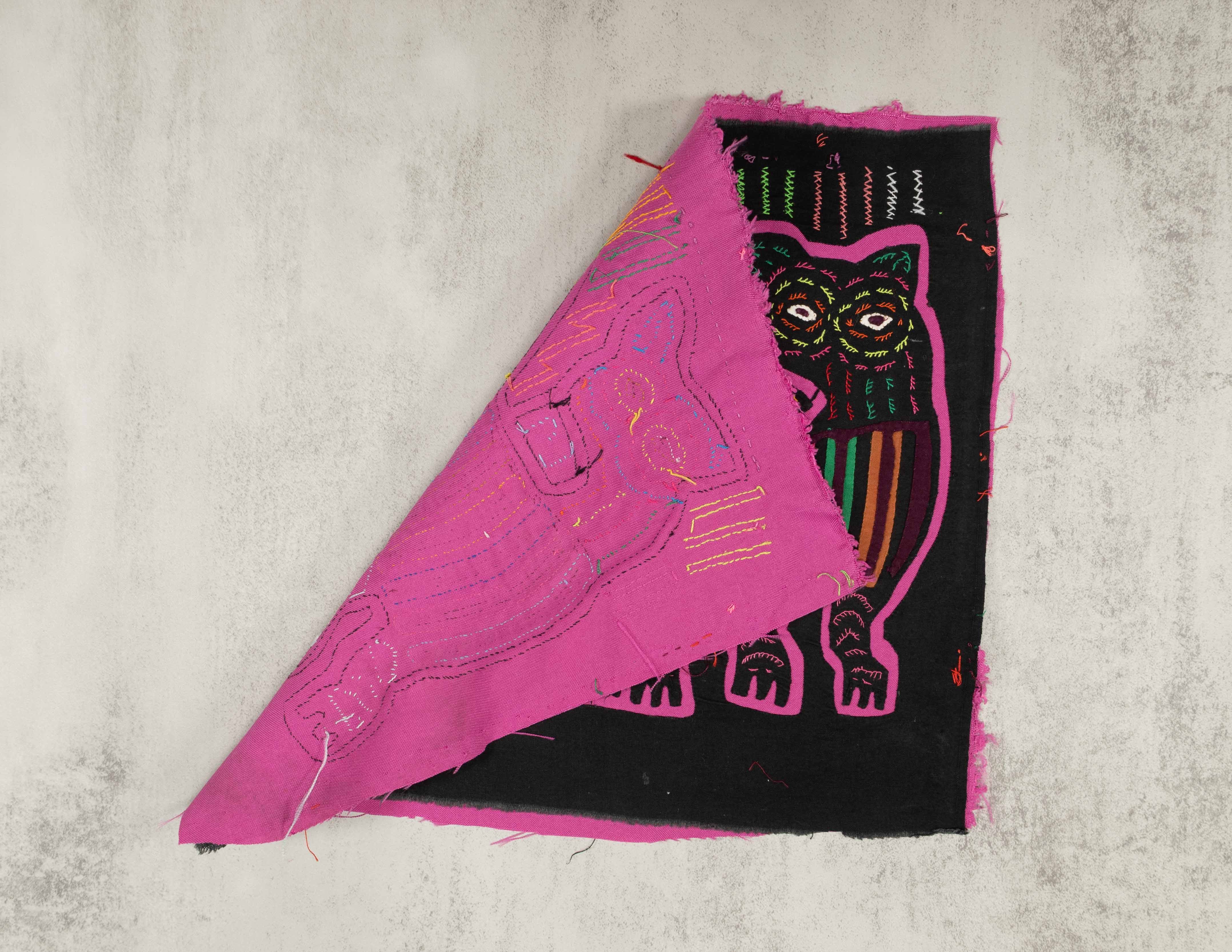 Pink And Black Panther Mola