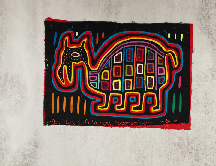 Black Red And Blue One Hump Egyptian Camel Mola