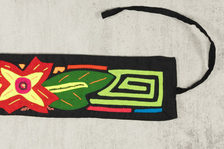 Panama Mola Headband Tropical Flower