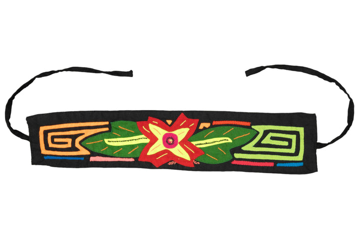 Panama Mola Headband Tropical Flower