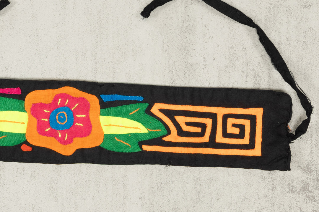 Panama Mola Headband Blooming Flower