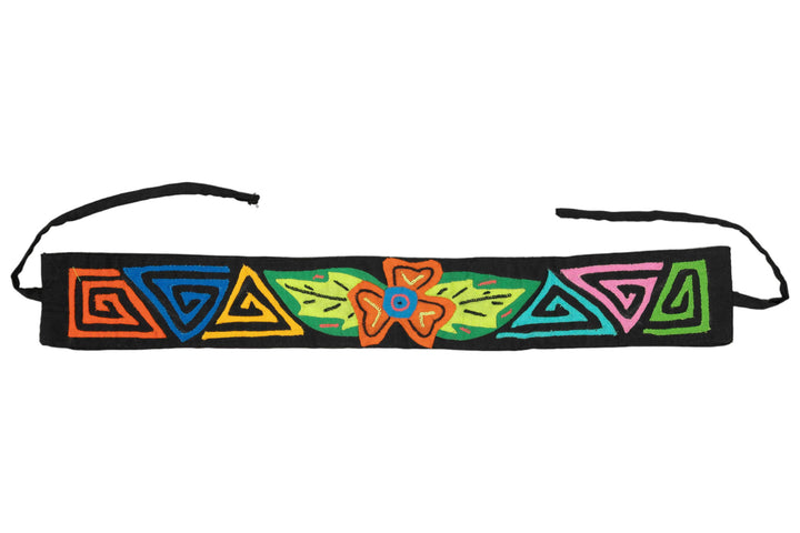 Panama Mola Headband Hibiscus