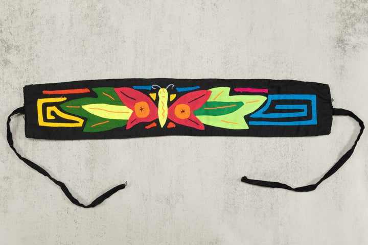 Panama Mola Headband Jungle Butterfly