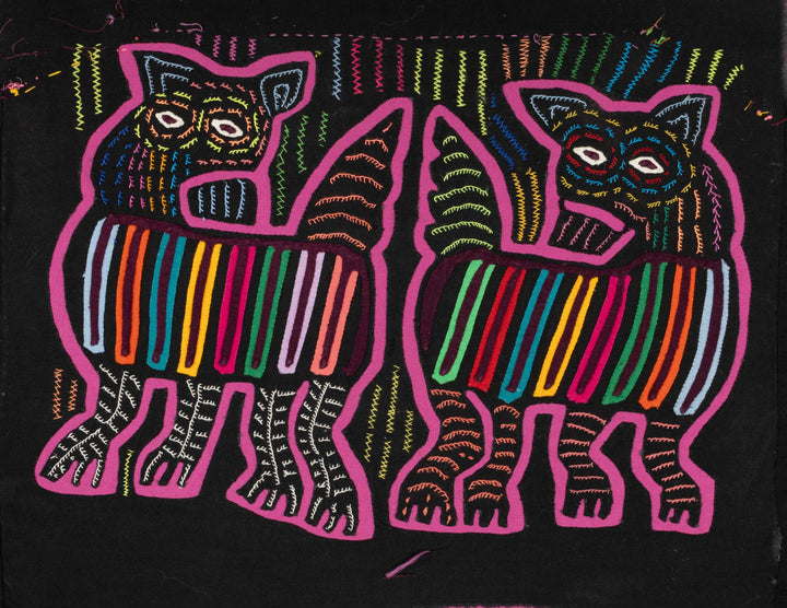 Black And Pink Panther Mola