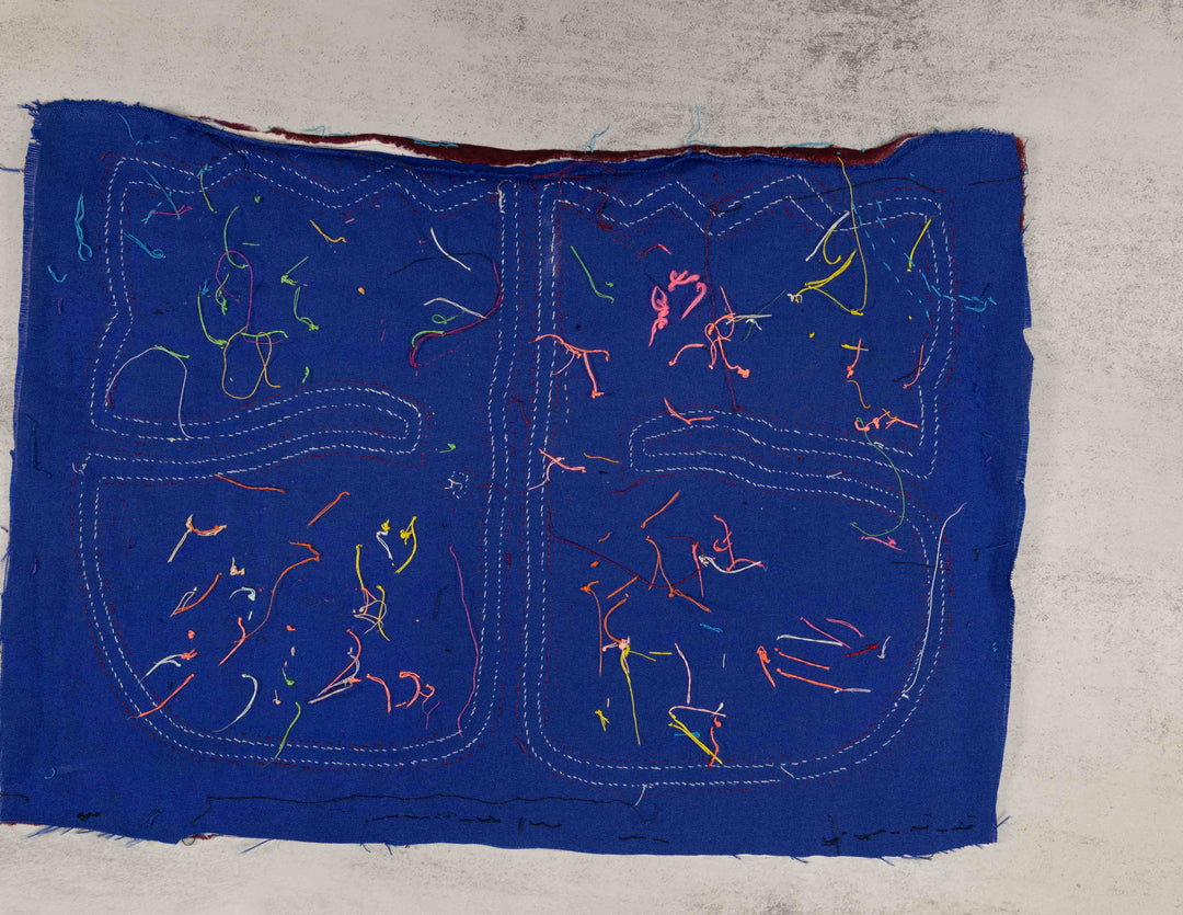 Burgundy And Blue Ducky Sails The Ocean Waves Mola