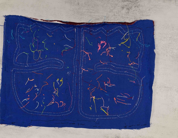 Burgundy And Blue Ducky Sails The Ocean Waves Mola