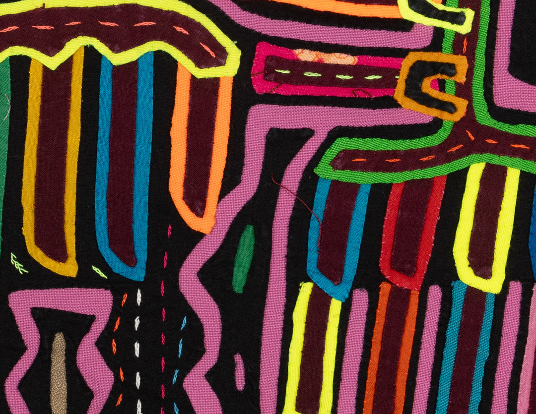 Rainbow Mopping Up The World Mola