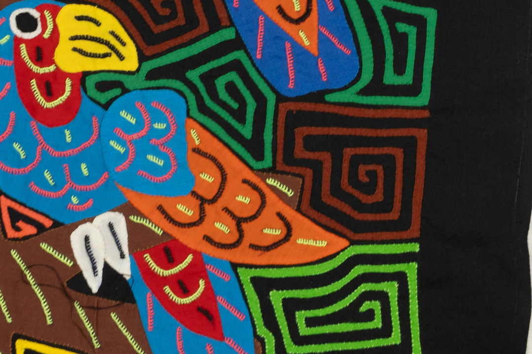 Three Parrot Toucan Mola