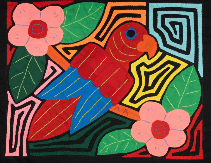 Red And Blue Macaw Parrot Bird Mola