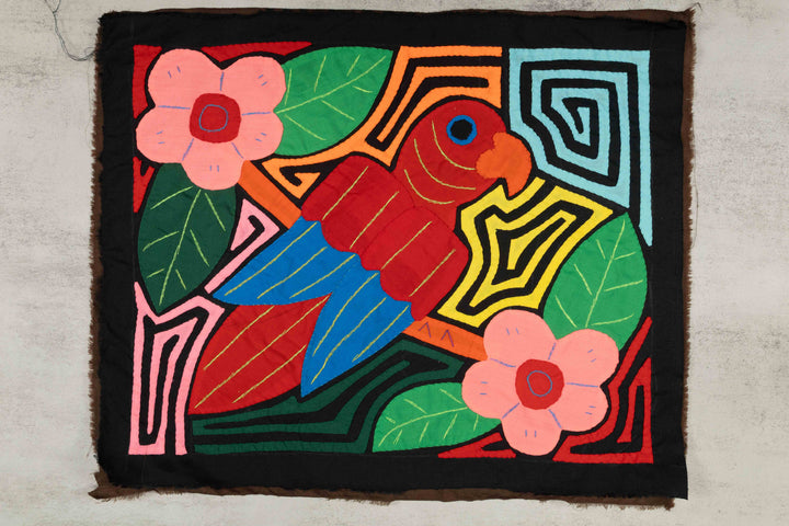 Red And Blue Macaw Parrot Bird Mola