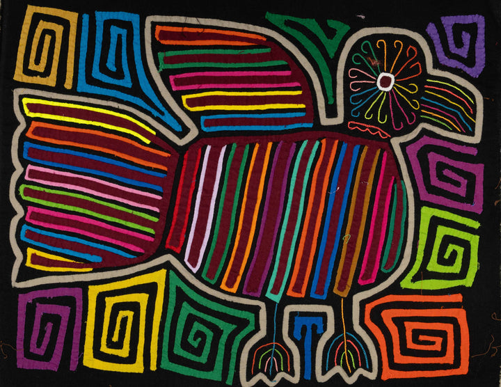Rainbow Colorful Proud Bird Mola