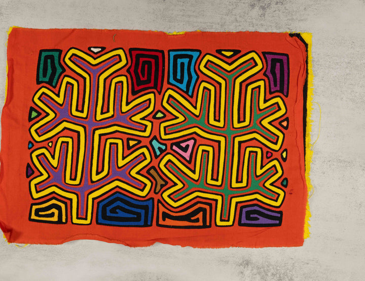 Orange And Yellow Cornstalks Mola