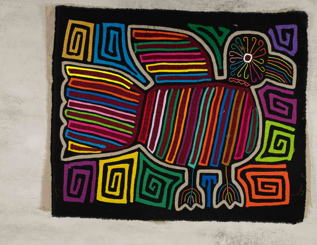 Rainbow Colorful Proud Bird Mola