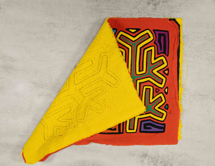 Orange And Yellow Cornstalks Mola