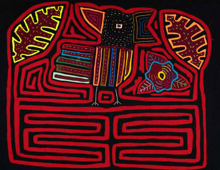 Red And Black Song Bird Mola