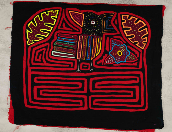 Red And Black Song Bird Mola