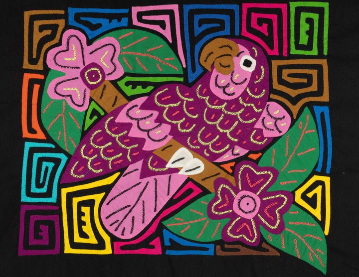 Purple Rainforest Parrot Bird Mola