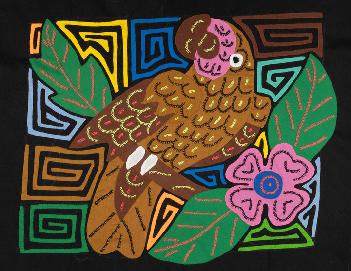 Brown And Pink Parrot Bird Mola