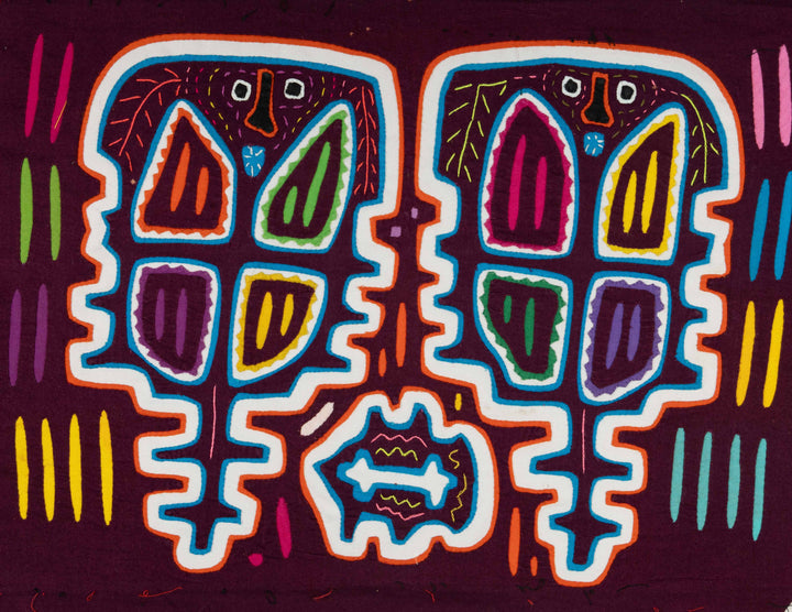 Burgundy And White Pogostick Martian Mola