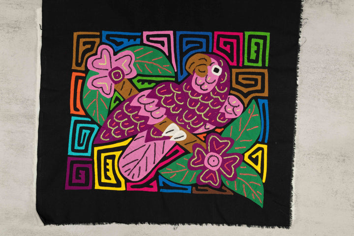 Purple Rainforest Parrot Bird Mola