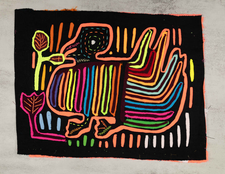 Black And Orange Stop To Smell The Roses Bird Mola