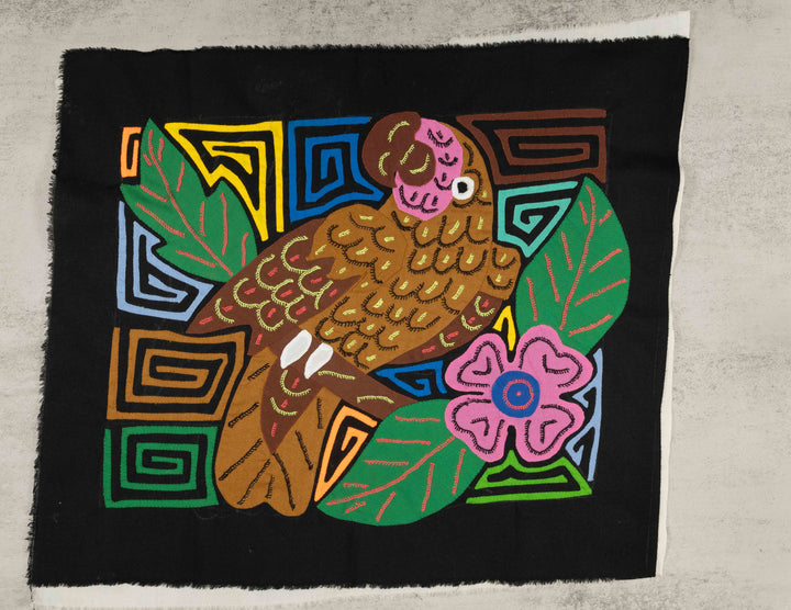 Brown And Pink Parrot Bird Mola