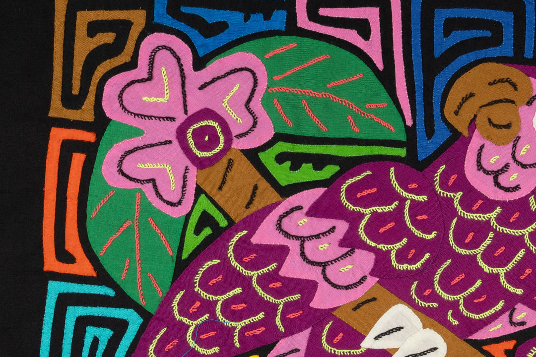 Purple Rainforest Parrot Bird Mola