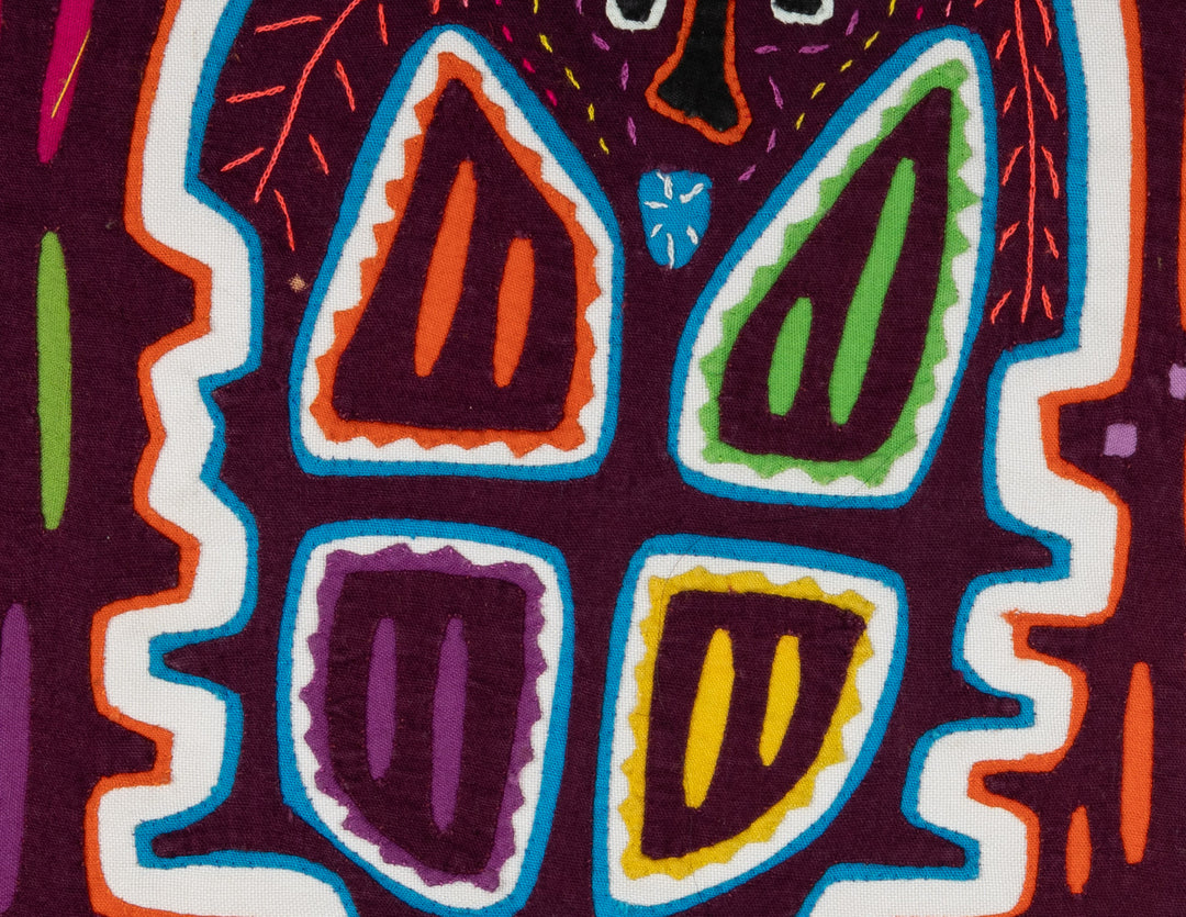 Burgundy And White Pogostick Martian Mola