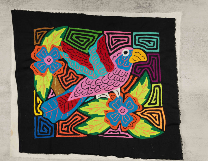 Pink Blue And Red Parrot Bird Mola