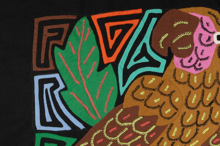 Pink And Brown Rainforest Parrot Bird Mola