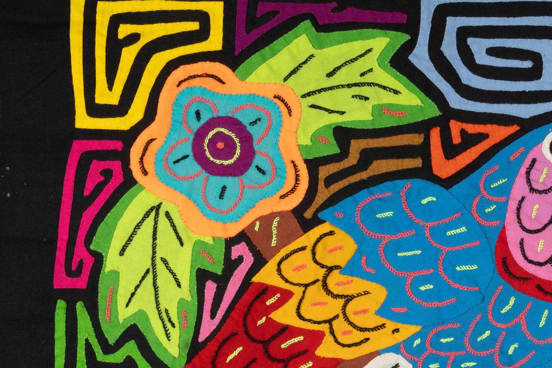Multi-Color Rainforest Toucan Parrot Bird Mola