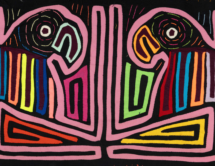 Black And Pink Gossip Bird Mola