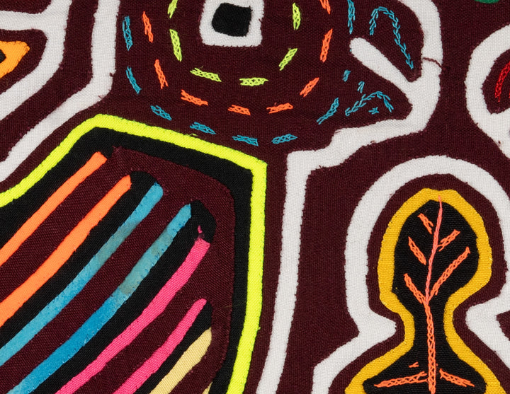 Burgundy And Rainbow Weathervane Bird Mola