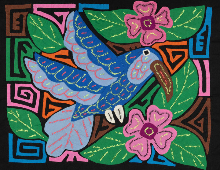 Blue Hummingbird Bird Mola